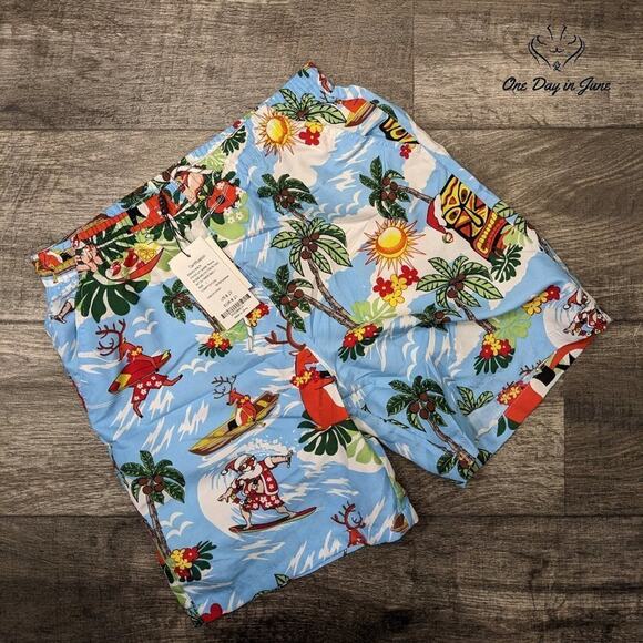 SSLR Floral Swim Trunks Size M - Picture 1 of 3